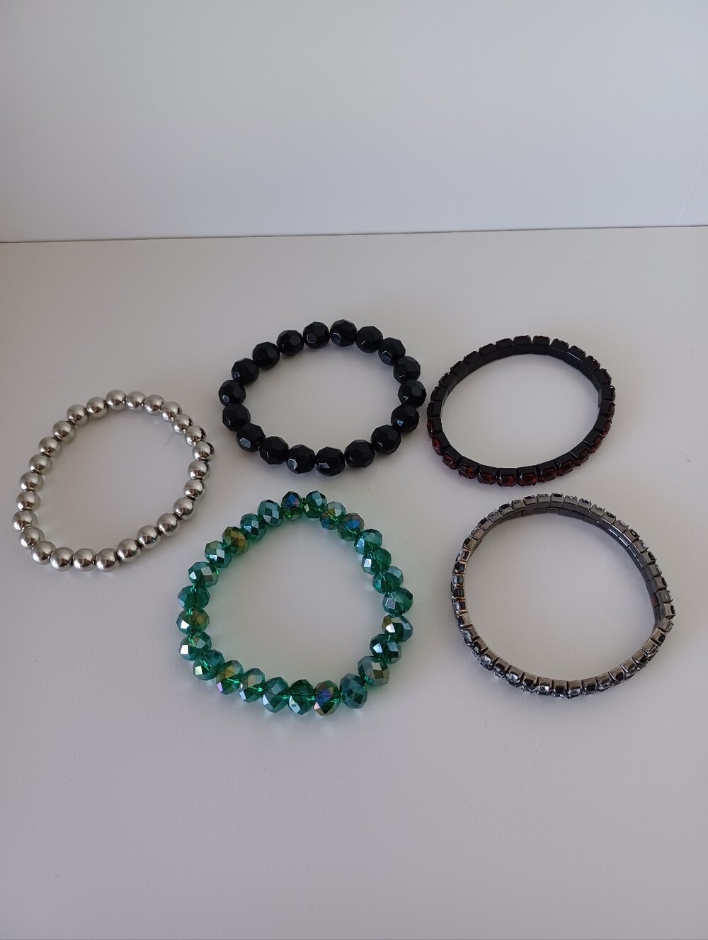 Women's Bracelets‎ Set Of 5 Costume Jewelry Multicolor